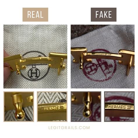how to spot fake hermes belt buckle